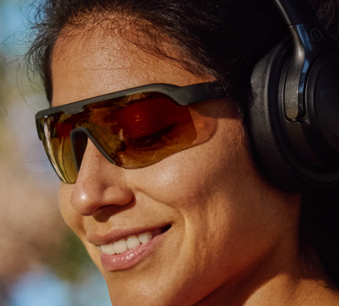 Goodr BOLT The Jungle is My Gym green polarized running sunglasses with no-slip wraparound frame, designed for outdoor athletic training and high-speed movement.
